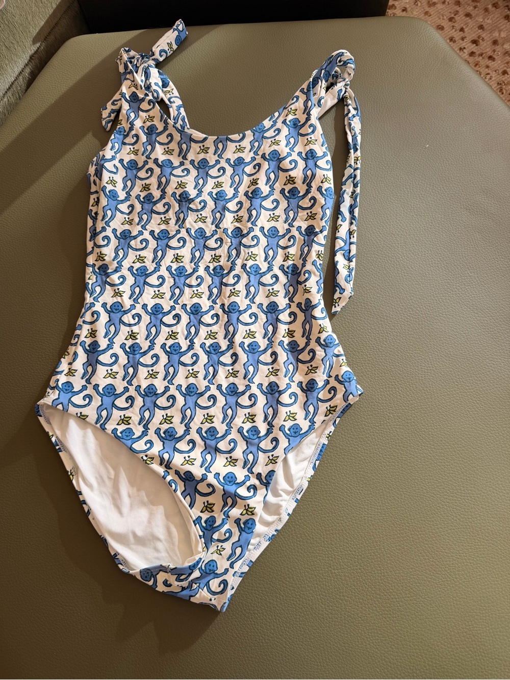 Set of TWO Roller Rabbit lavender and blue  monkey bathing suits size M-